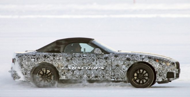 Фото BMW Z5 на стадии испытаний