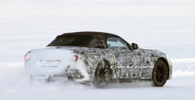 Фото BMW Z5 на стадии испытаний