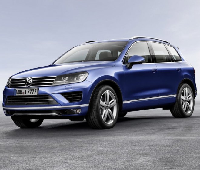 Volkswagen Touareg: новое лицо