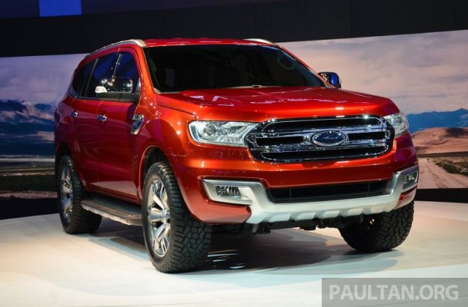 Ford Everest третьего поколения