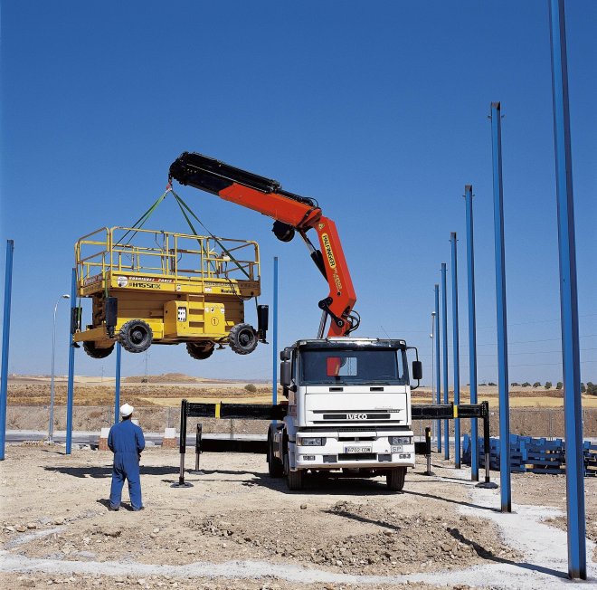 Краны-манипуляторы - применение  в строительстве