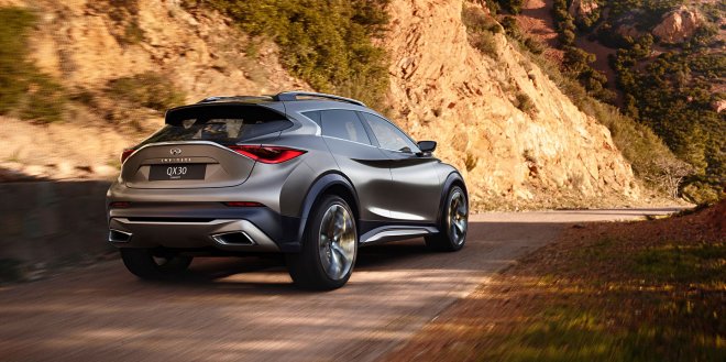 Премьера Infiniti QX30: Только без рук! Премьера Infiniti QX30: Только без рук!