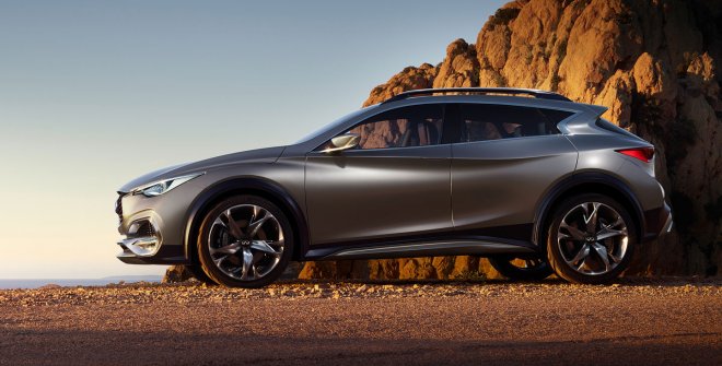 Премьера Infiniti QX30: Только без рук! Премьера Infiniti QX30: Только без рук!