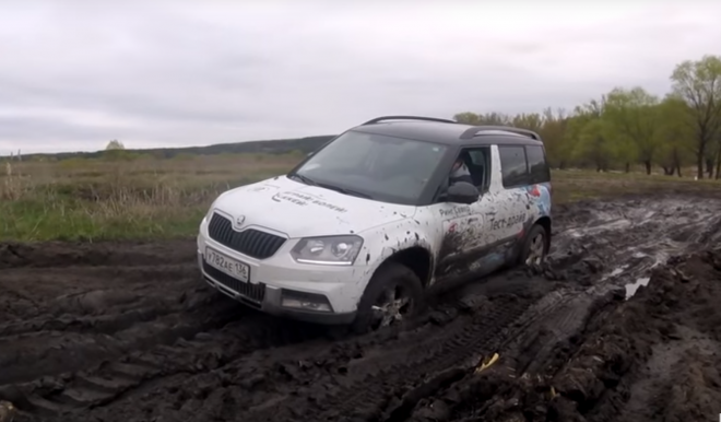 Тест Skoda Yeti  2016