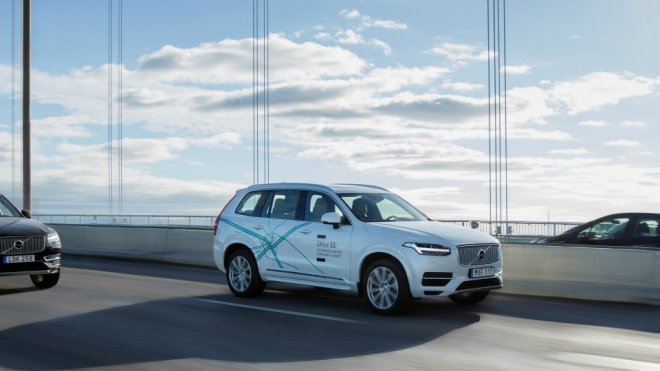 Volvo готовит испытания беспилотников в Лондоне