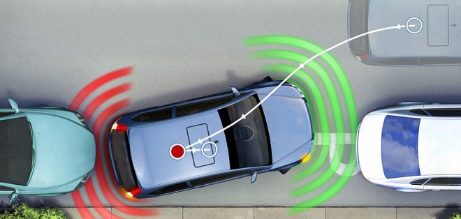 Как ставят парктроники
