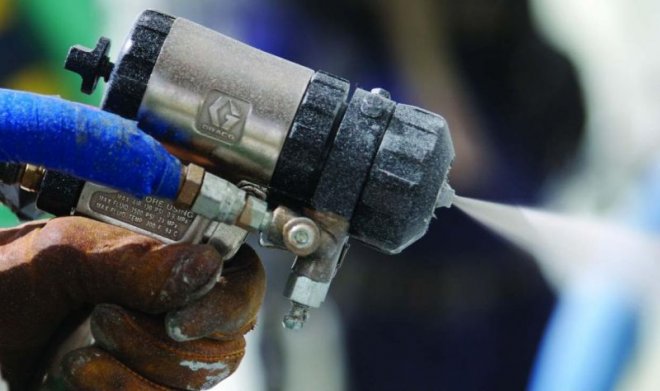 Применение профессиональных краскопультов