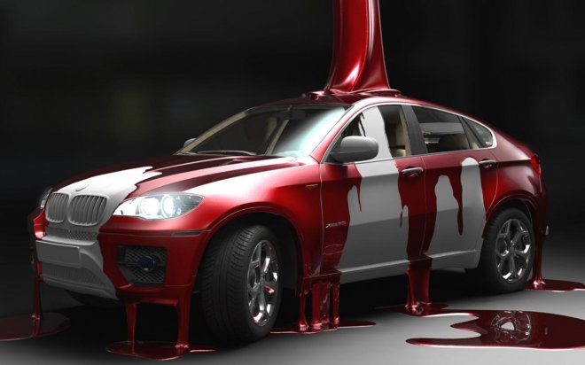 Проведение покрасочных  работ