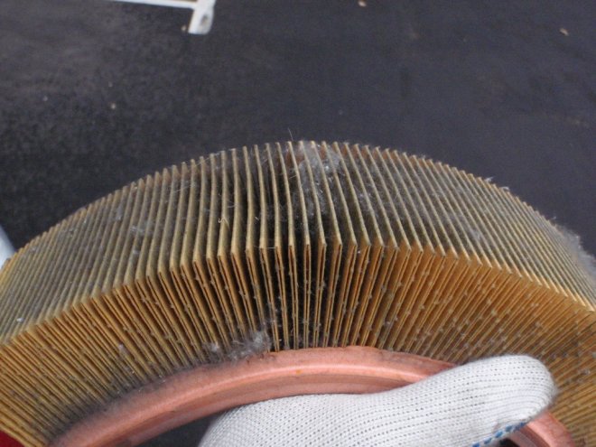 Неисправный зубчатый ремень привода